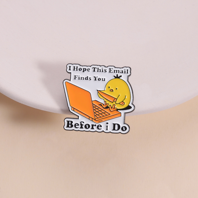 Home Office Email - Work From Home Humor Pin Cute