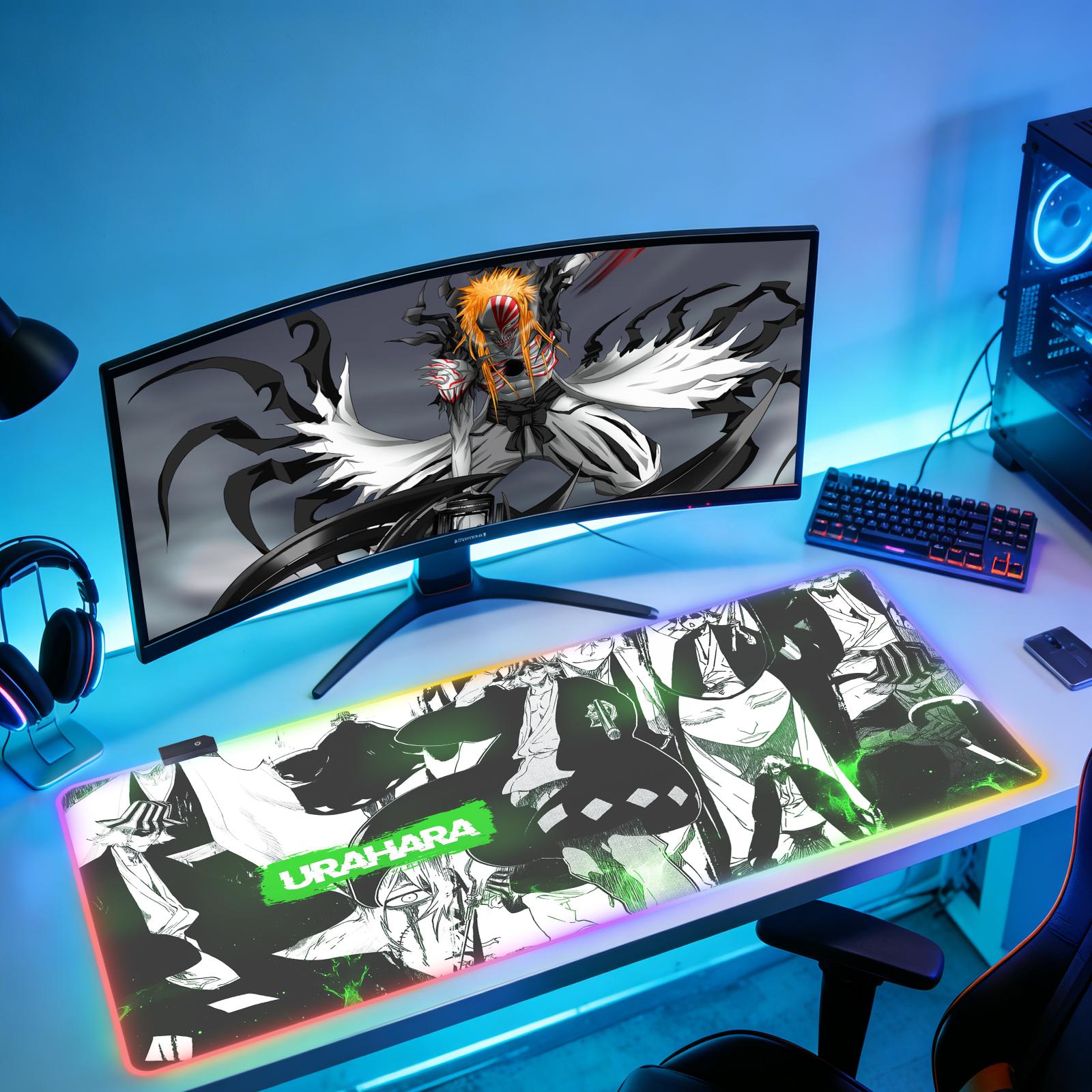 Home Office Bleaching - B-BLEACH New RGB Computer Home Mousepad