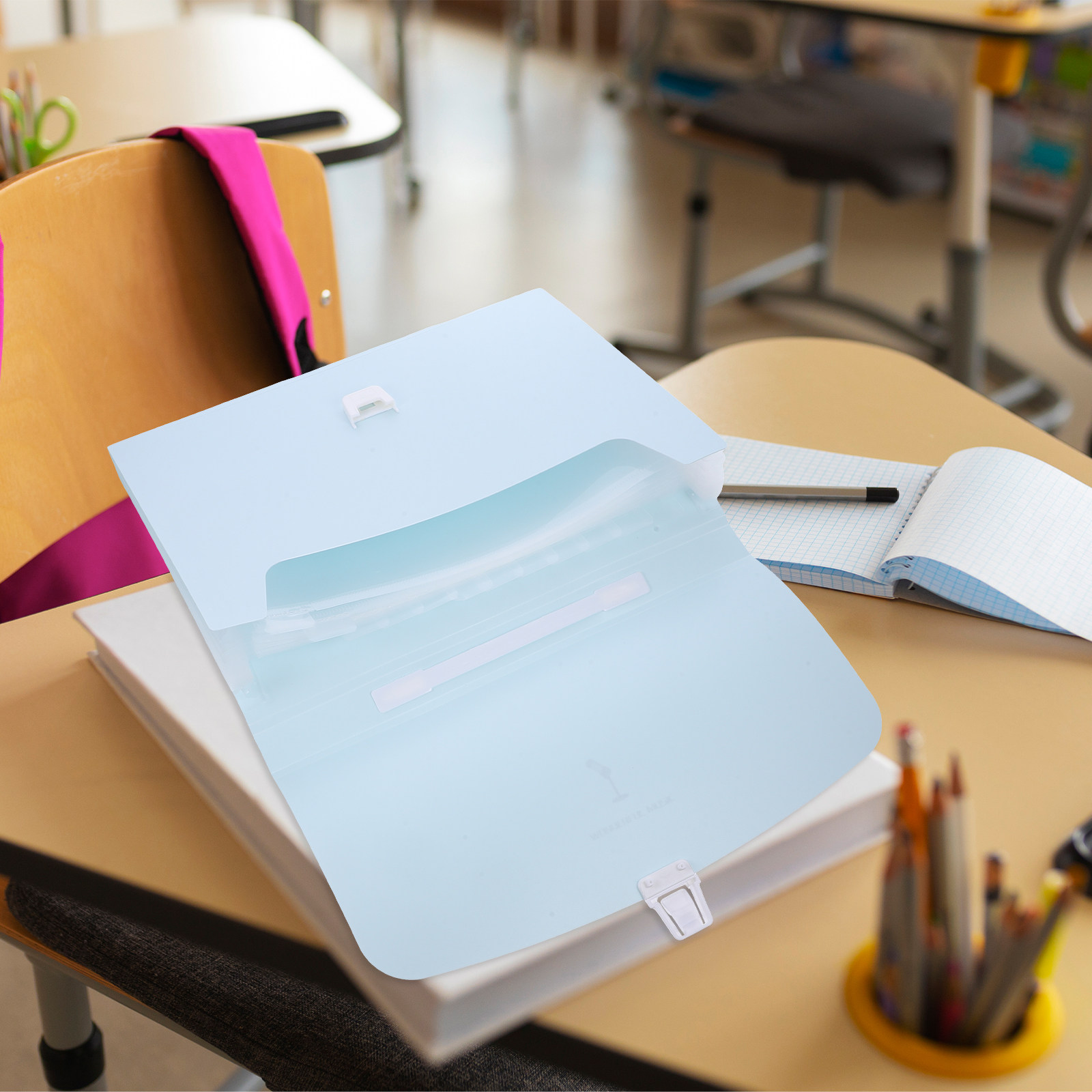 Home Office Tax - Handheld Accordion File Organizer Portable Plastic