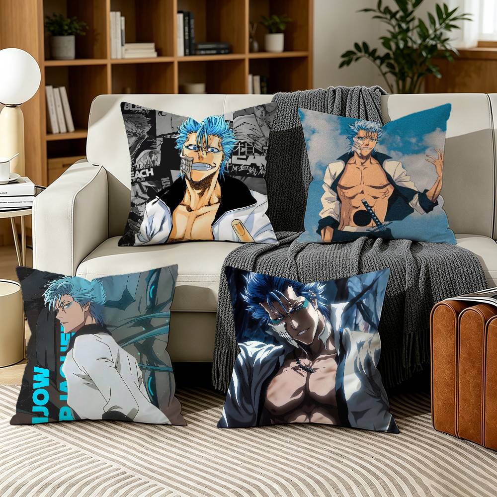 Home Office Bleaching - B-Bleachs Grimmjow Jaegerjaques Pillow Case for