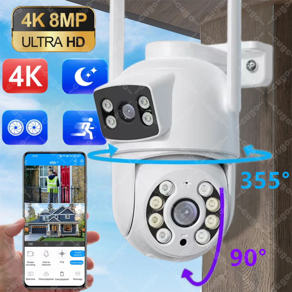 Home Office Email - 4K 8MP Wifi Camera PTZ Outdoor