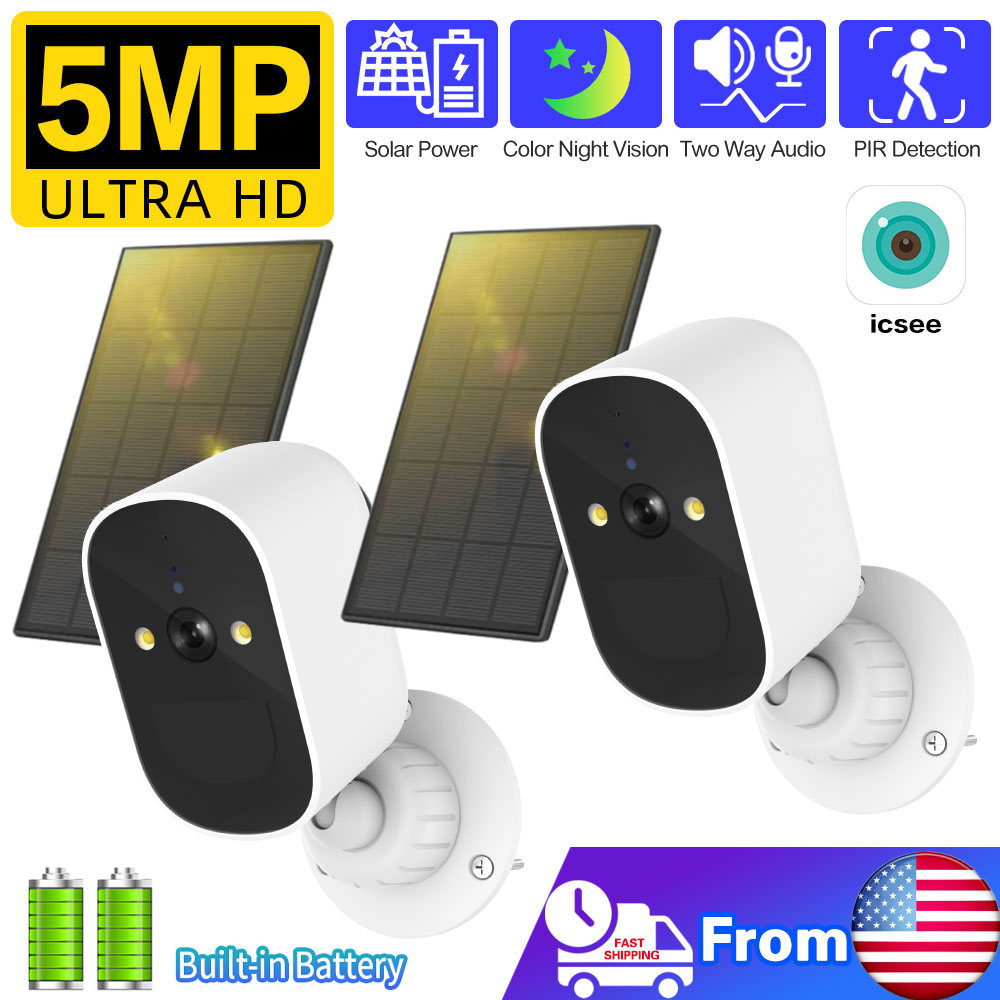 Home Office Email - ICSEE 5MP Solar Wifi CCTV Security