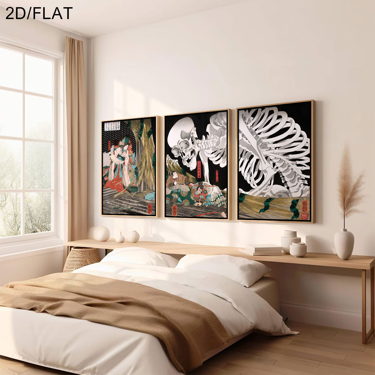 3pcs Retro Japanese Takiyasha  - Home Office Image ulasan dan harga