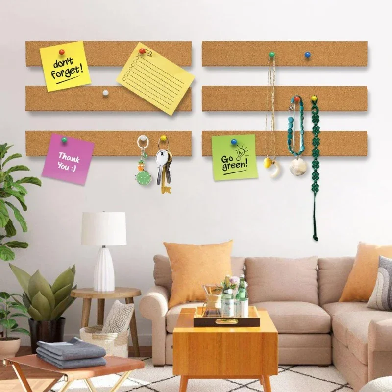 1pc 30cm Cork Board Strips Sel - Home Office Image ulasan dan harga