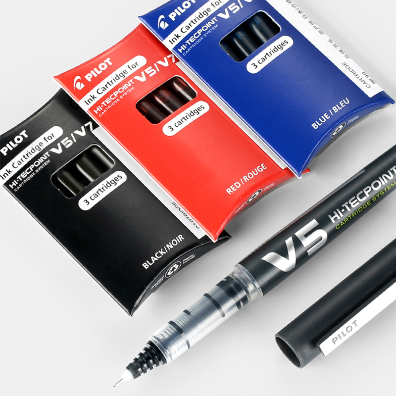 Pilot IC-50 Disposable Ink Car - Pilot Pen V5 ulasan dan harga