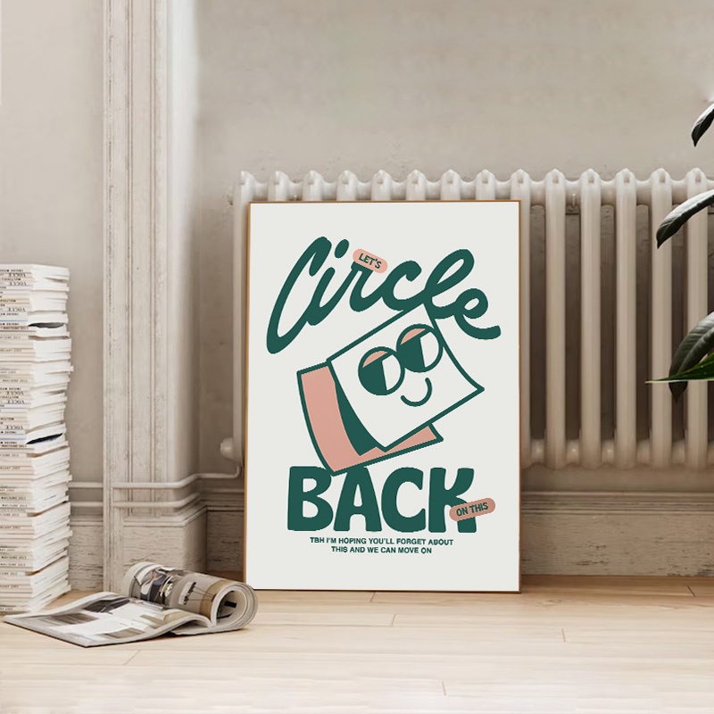 Funny Green Office Art Poster  - Home Office Email ulasan dan harga