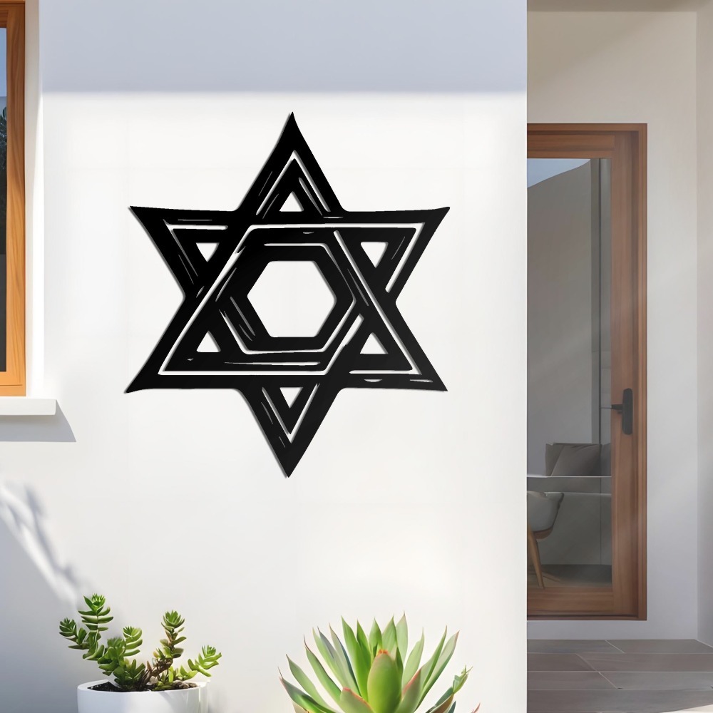 CIFBUY Iron Wall Art Star of D - Home Office For ulasan dan harga