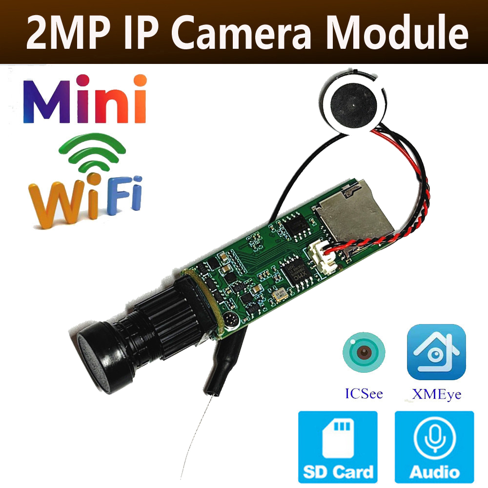 HD WiFi Mini Camera DIY Module - Home Office Email ulasan dan harga