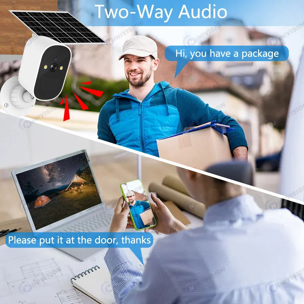 ICSEE 5MP Solar Wifi CCTV Secu - Home Office Email ulasan dan harga