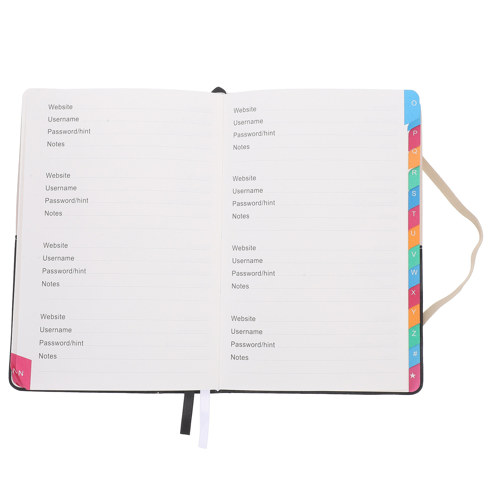 A5 Small Phone Book Password N - Home Office Email ulasan dan harga