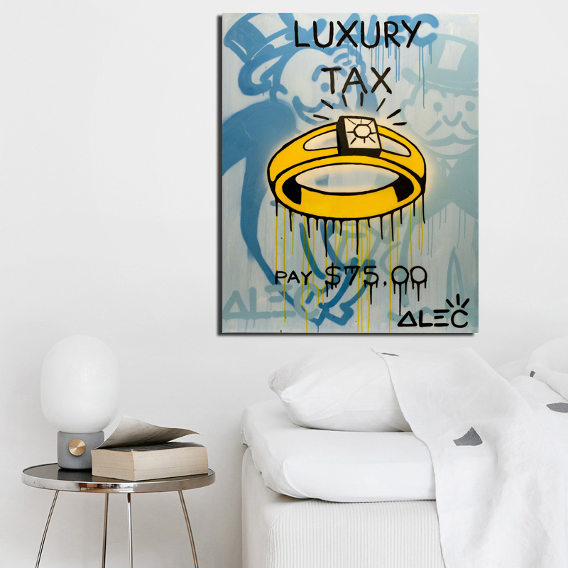 Alec Monopoly Luxury Tax Wall  - Home Office Tax ulasan dan harga